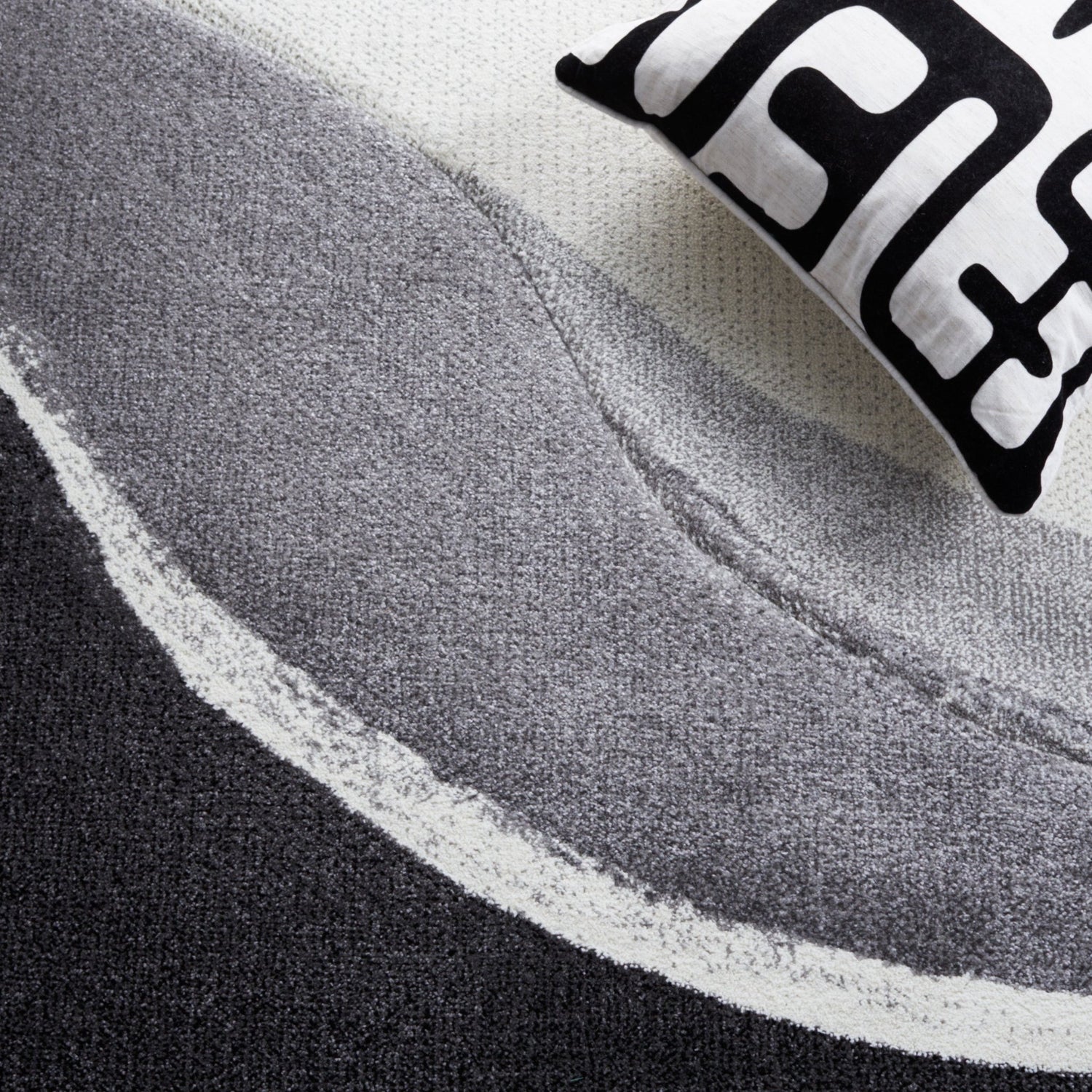 Safavieh Hollywood Hlw766G Grey/Ivory Rug - Safavieh - hlw766g - 7r