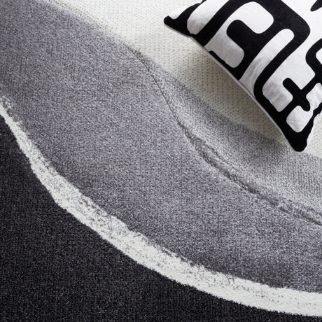 Safavieh Hollywood Hlw766G Grey/Ivory Rug - Safavieh - hlw766g - 7r