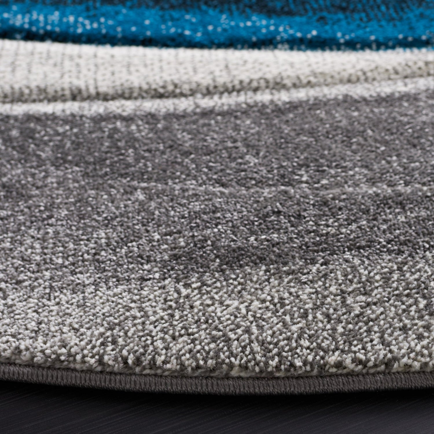 Safavieh Hollywood Hlw766M Grey/Turquoise Rug - Safavieh - hlw766m - 4