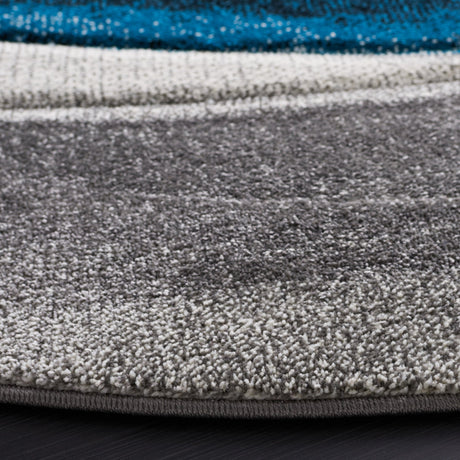 Safavieh Hollywood Hlw766M Grey/Turquoise Rug - Safavieh - hlw766m - 4