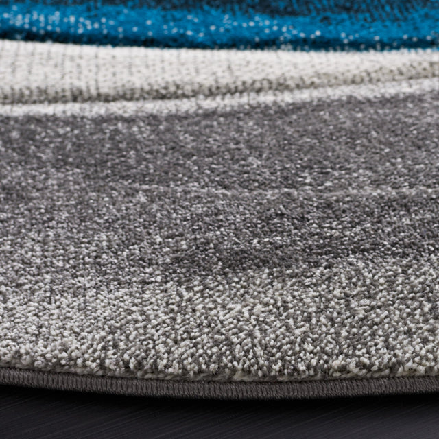 Safavieh Hollywood Hlw766M Grey/Turquoise Rug - Safavieh - hlw766m - 4