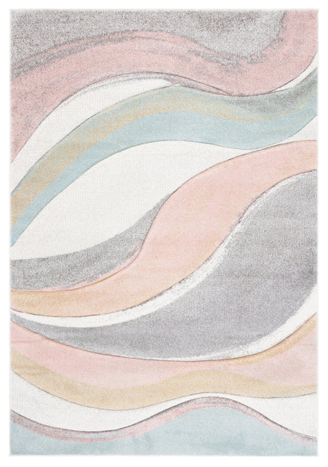 Safavieh Hollywood Hlw766U Grey/Pink Rug - Safavieh - hlw766u - 4