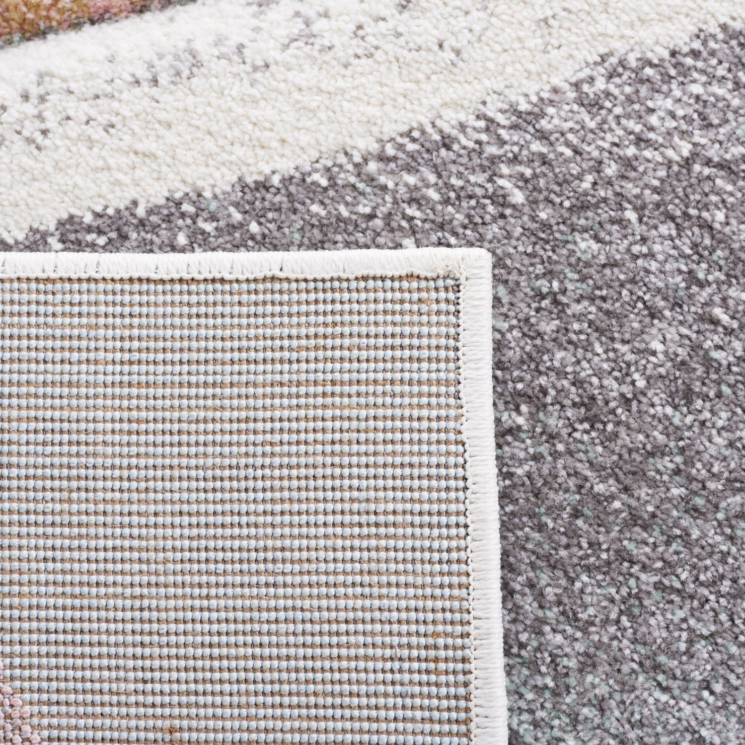 Safavieh Hollywood Hlw766U Grey/Pink Rug - Safavieh - hlw766u - 7r