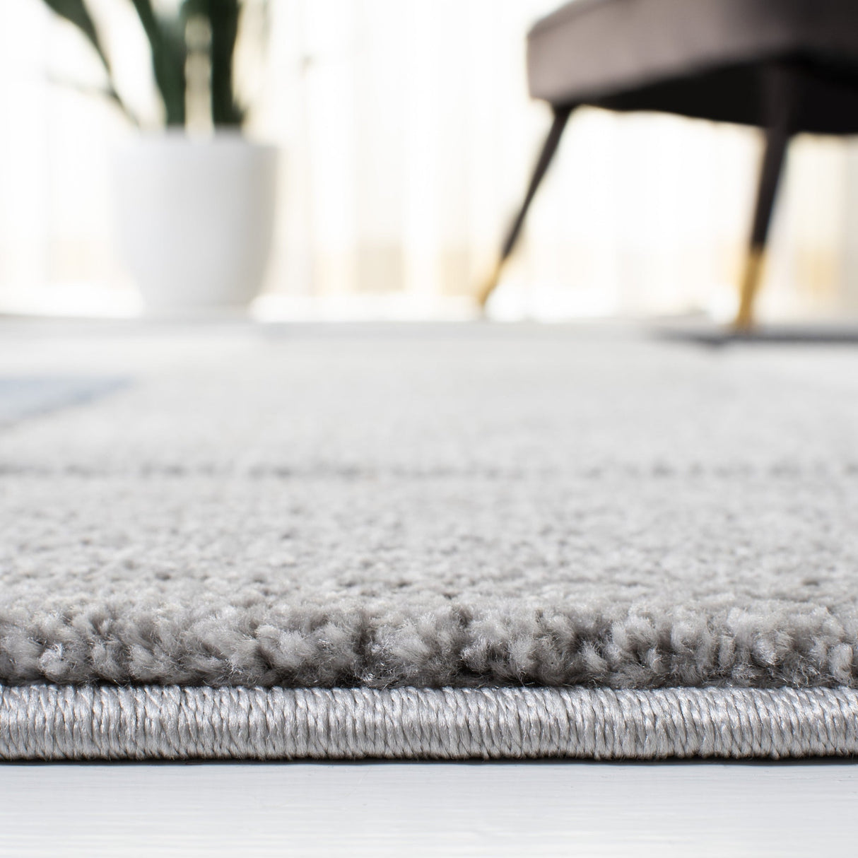 Safavieh Hollywood Hlw798F Grey/Blue Rug - Safavieh - hlw798f - 4r