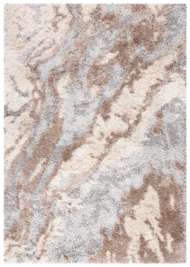 Safavieh Horizon Shag Hzn890E Taupe/Blue Rug - Safavieh - hzn890e - 5