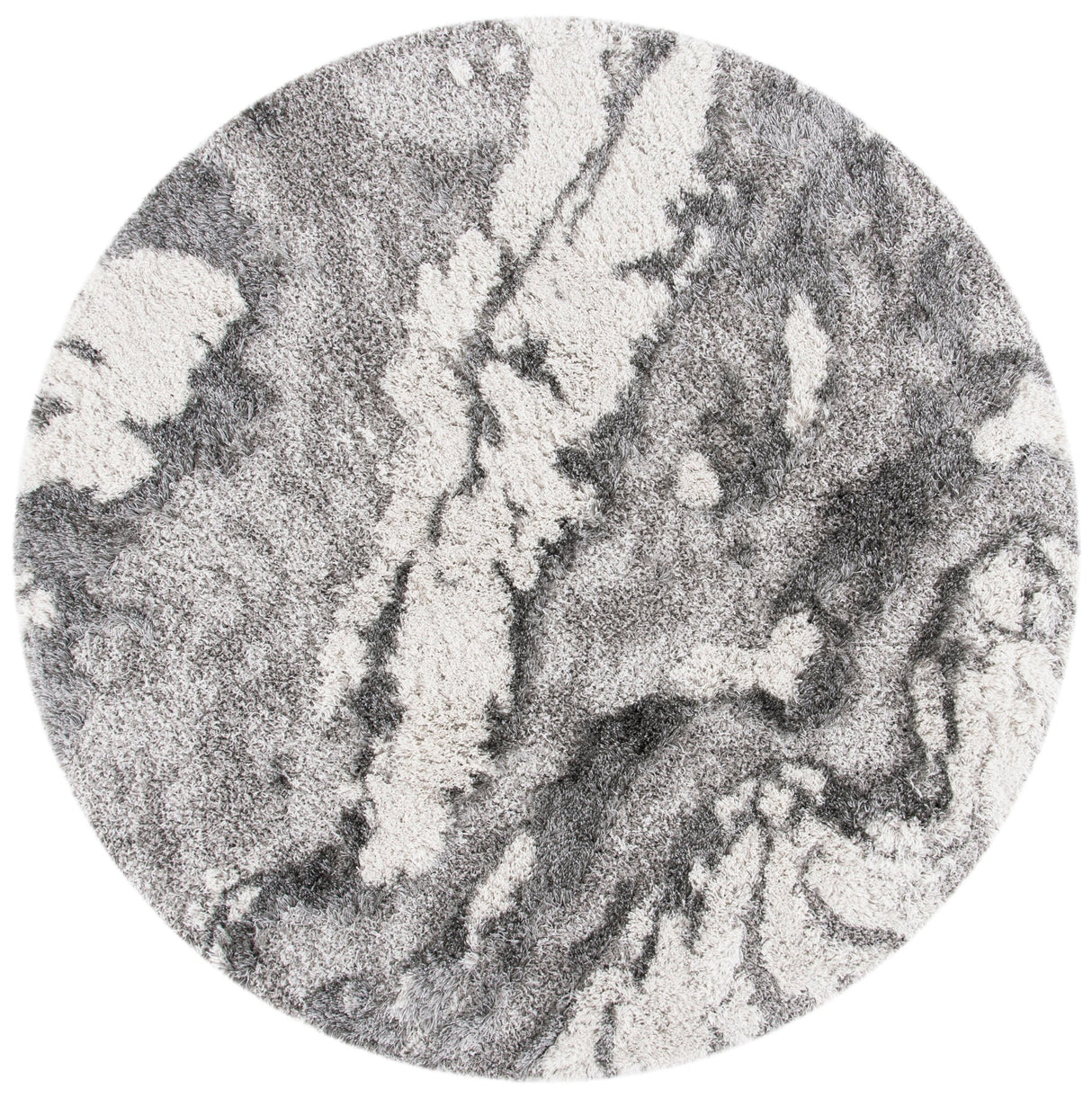 Safavieh Horizon Shag Hzn890F Grey/Ivory Rug - Safavieh - hzn890f - 3r