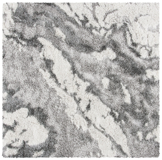 Safavieh Horizon Shag Hzn890F Grey/Ivory Rug - Safavieh - hzn890f - 3sq