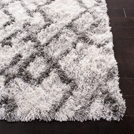 Safavieh Horizon Shag Hzn894F Grey/Ivory Rug - Safavieh - hzn894f - 3r