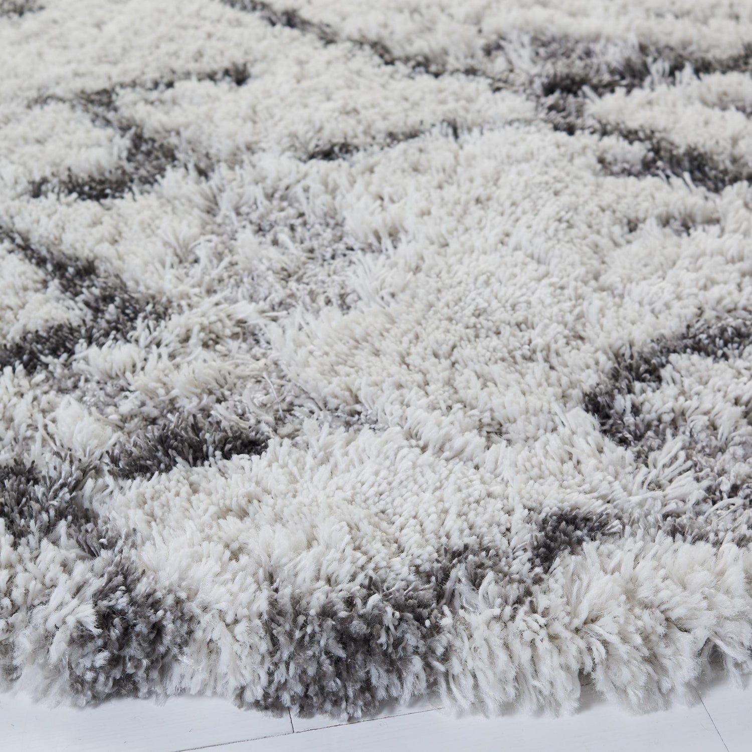 Safavieh Horizon Shag Hzn894F Grey/Ivory Rug - Safavieh - hzn894f - 3r