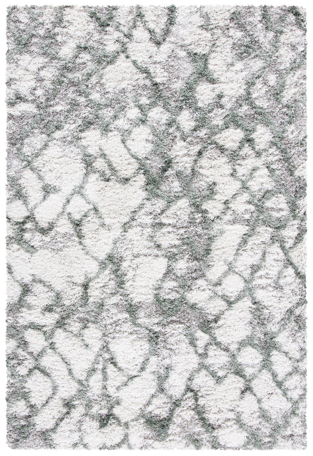 Safavieh Horizon Shag Hzn894Y Ivory/Green Rugs - Safavieh - hzn894y - 3
