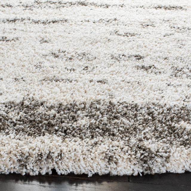 Safavieh Hudson Shag Sgh203A Ivory/Grey Rugs - Safavieh - sgh203a - 7r