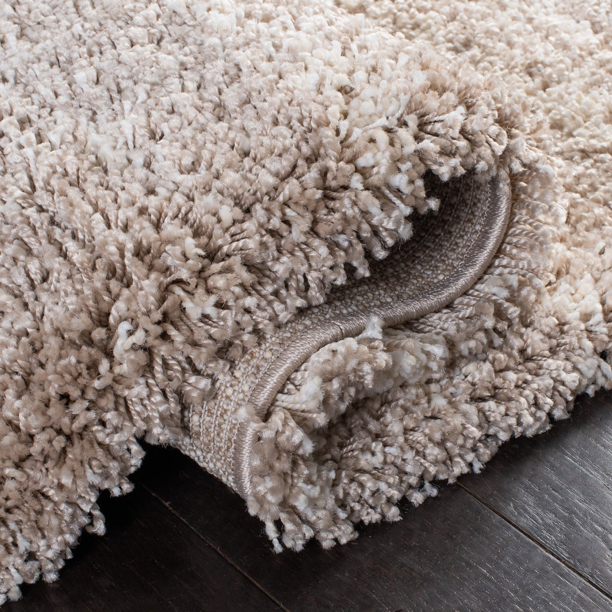 Safavieh Hudson Shag Sgh204A Ivory/Beige Rugs - Safavieh - sgh204a - 7r