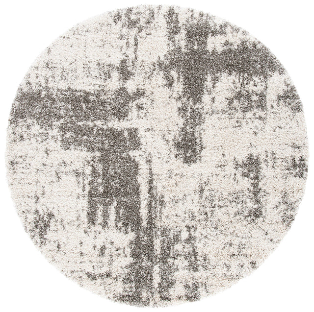 Safavieh Hudson Shag Sgh205A Ivory/Grey Rugs - Safavieh - sgh205a - 7r