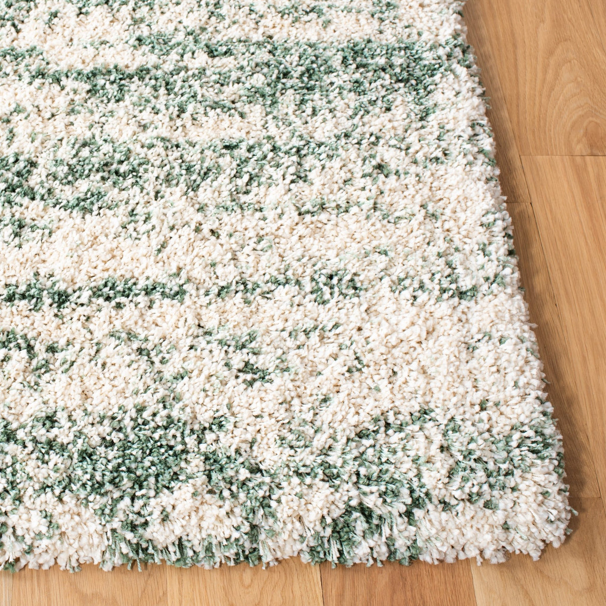 Safavieh Hudson Shag Sgh206Y Ivory/Green Rug - Safavieh - sgh206y - 26
