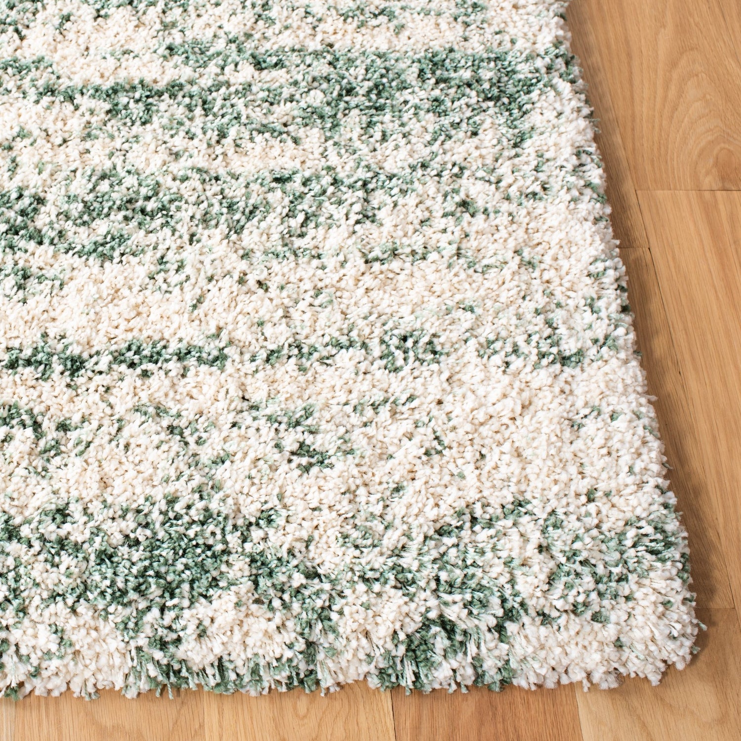 Safavieh Hudson Shag Sgh206Y Ivory/Green Rug - Safavieh - sgh206y - 26
