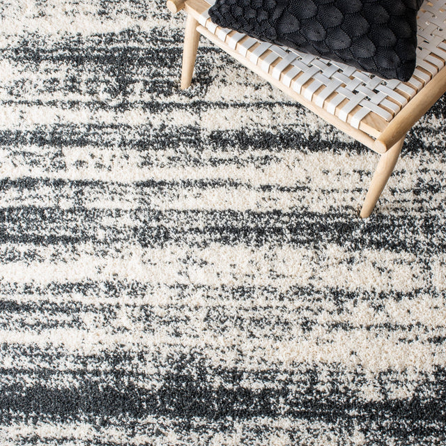 Safavieh Hudson Shag Sgh212A Ivory/Dark Grey Rugs - Safavieh - sgh212a - 7r