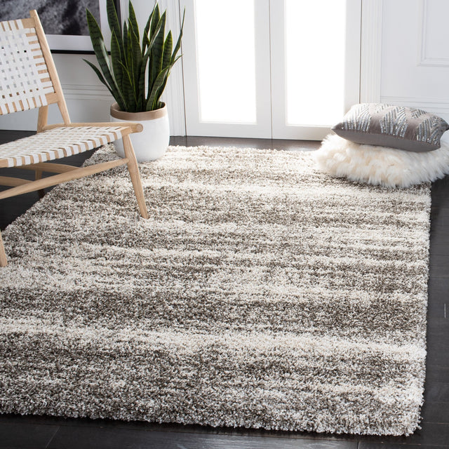 Safavieh Hudson Shag Sgh212B Ivory/Grey Rugs - Safavieh - sgh212b - 4