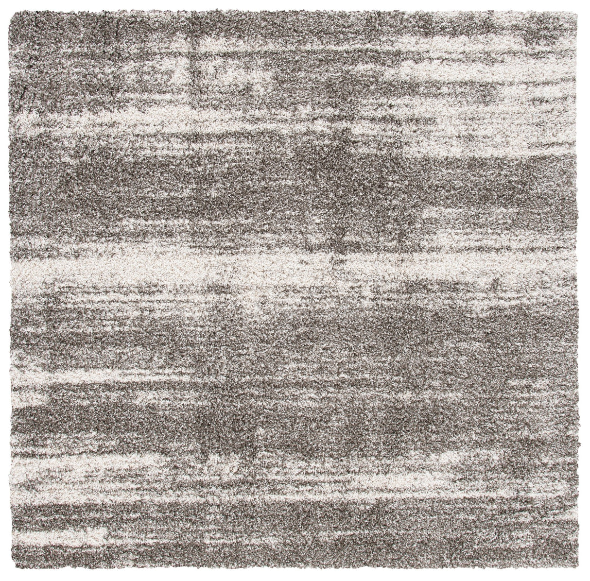 Safavieh Hudson Shag Sgh212B Ivory/Grey Rugs - Safavieh - sgh212b - 7sq