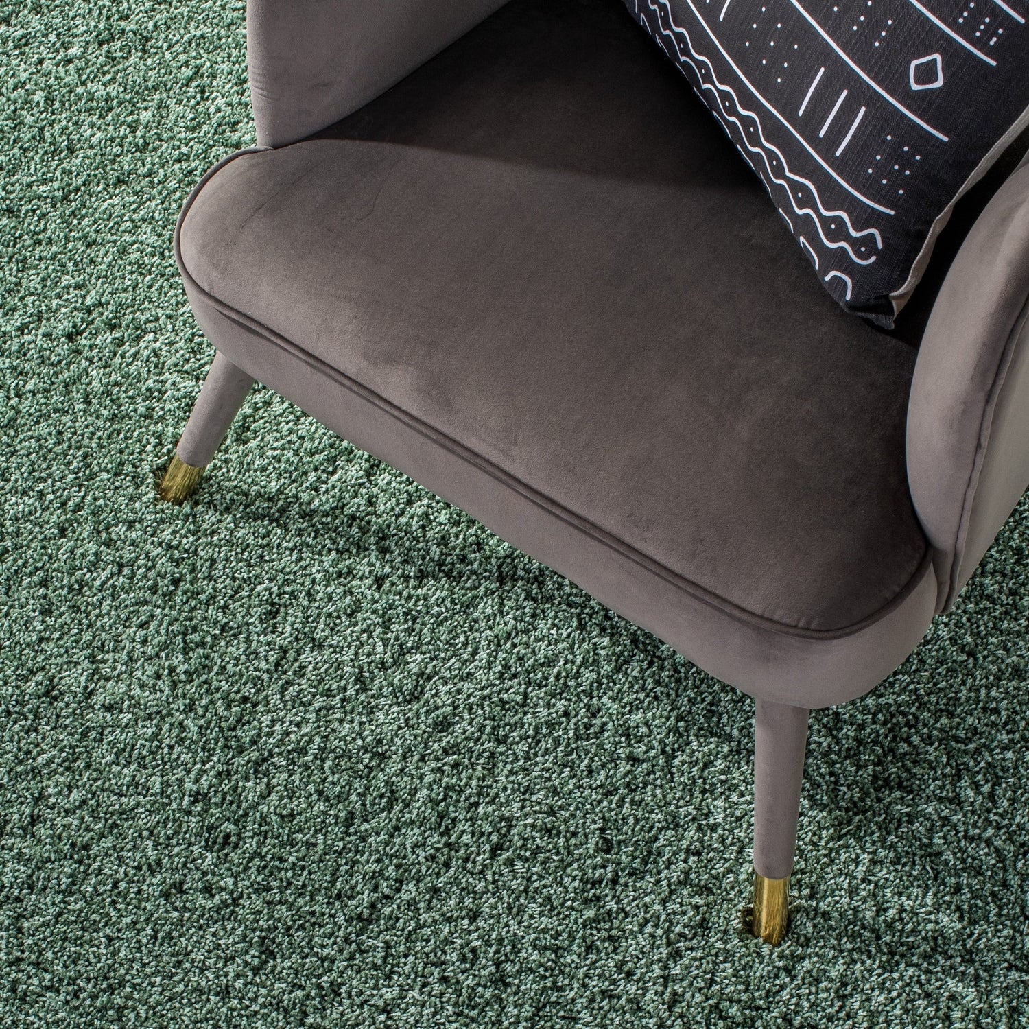 Safavieh Hudson Shag Sgh220Y Green Rug - Safavieh - sgh220y - 4