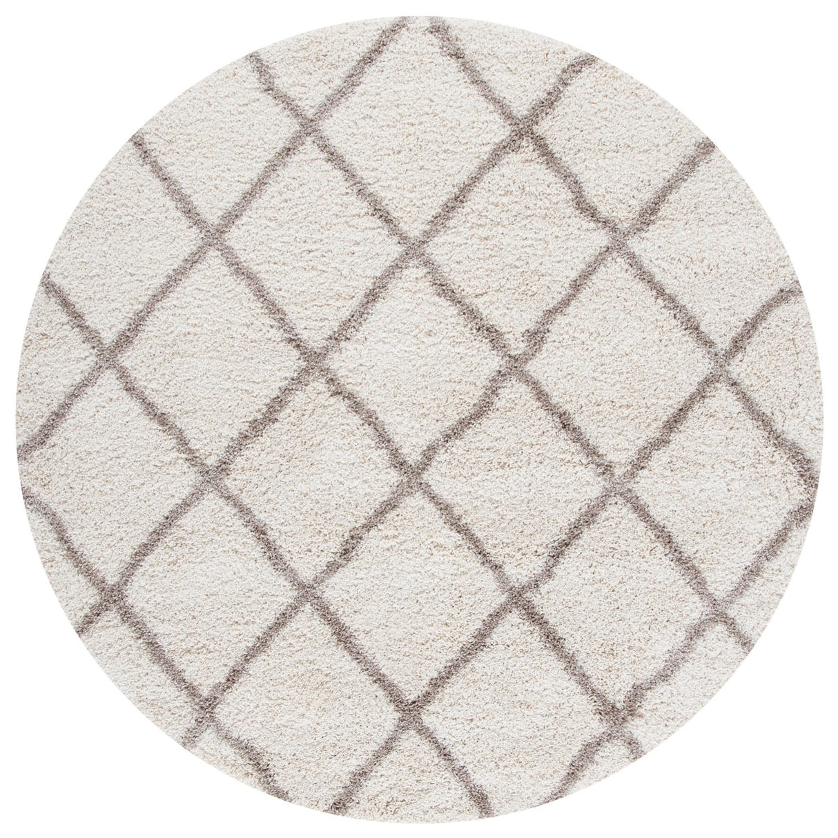 Safavieh Hudson Shag Sgh222A Ivory/Beige Rugs - Safavieh - sgh222a - 7r