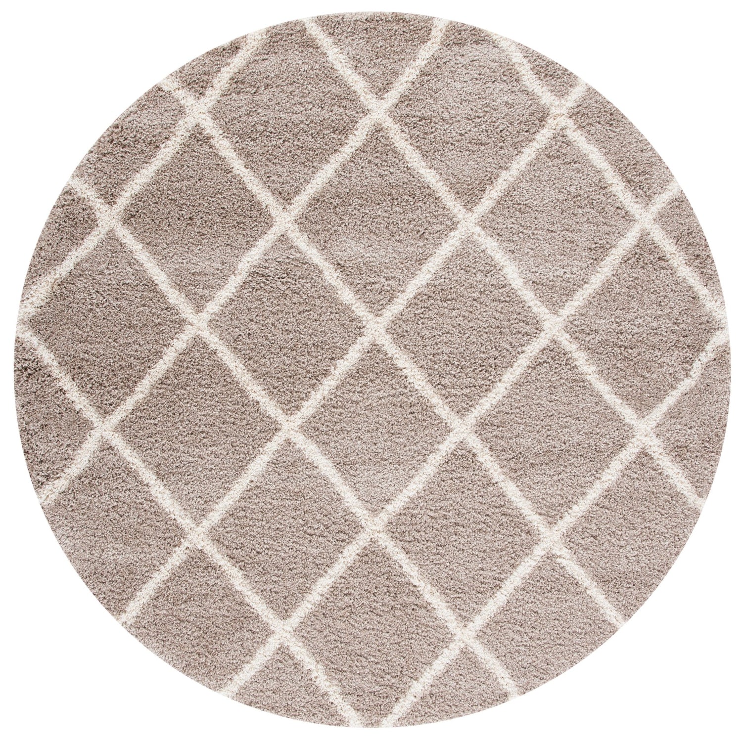 Safavieh Hudson Shag Sgh222B Beige/Ivory Rugs - Safavieh - sgh222b - 7r