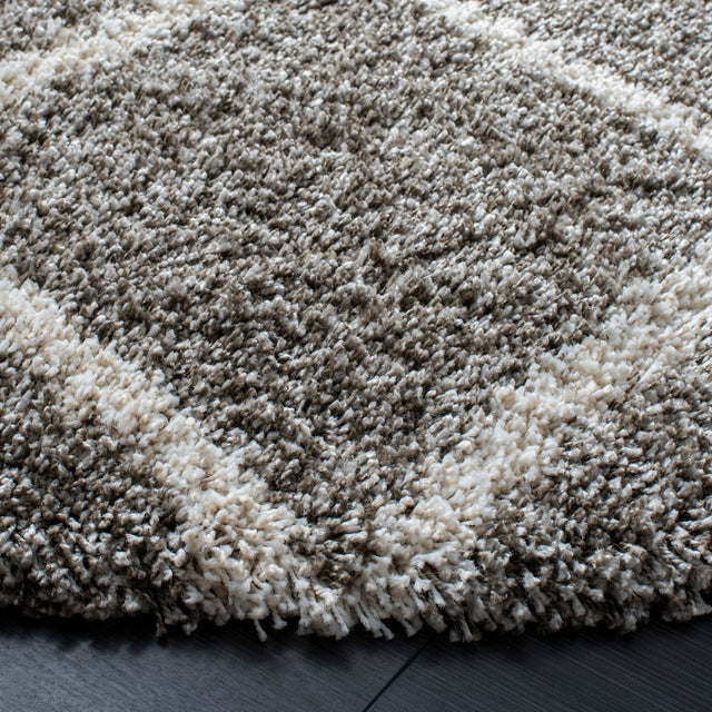 Safavieh Hudson Shag Sgh222F Grey/Ivory Rugs - Safavieh - sgh222f - 7r