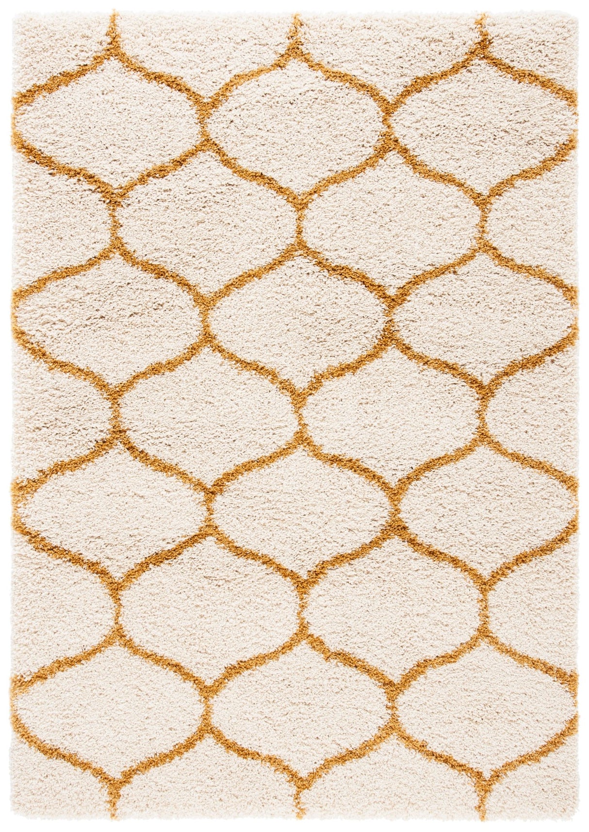 Safavieh Hudson Shag Sgh280F Ivory/Gold Rugs - Safavieh - sgh280f - 4