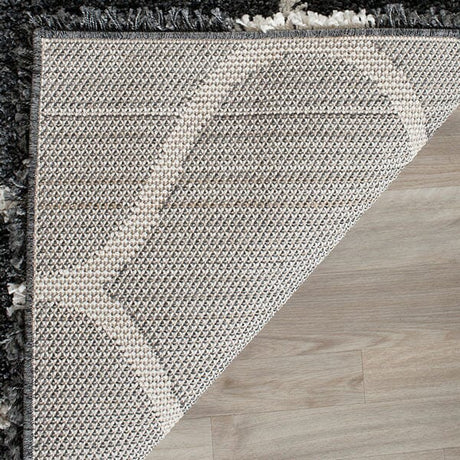 Safavieh Hudson Shag Sgh280G Dark Grey/Ivory Rug - Safavieh - sgh280g - 2