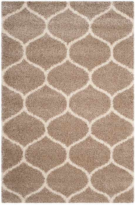 Safavieh Hudson Shag Sgh280S Beige/Ivory Rug - Safavieh - sgh280s - 2