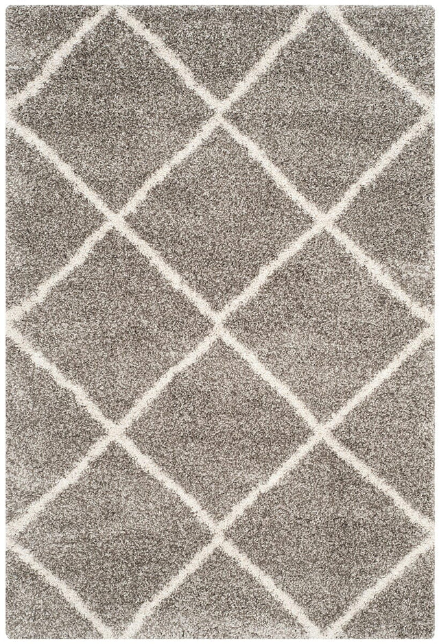 Safavieh Hudson Shag Sgh281B Grey/Ivory Rug - Safavieh - sgh281b - 2