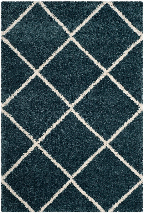 Safavieh Hudson Shag Sgh281L Slate Blue/Ivory Rug - Safavieh - sgh281l - 2