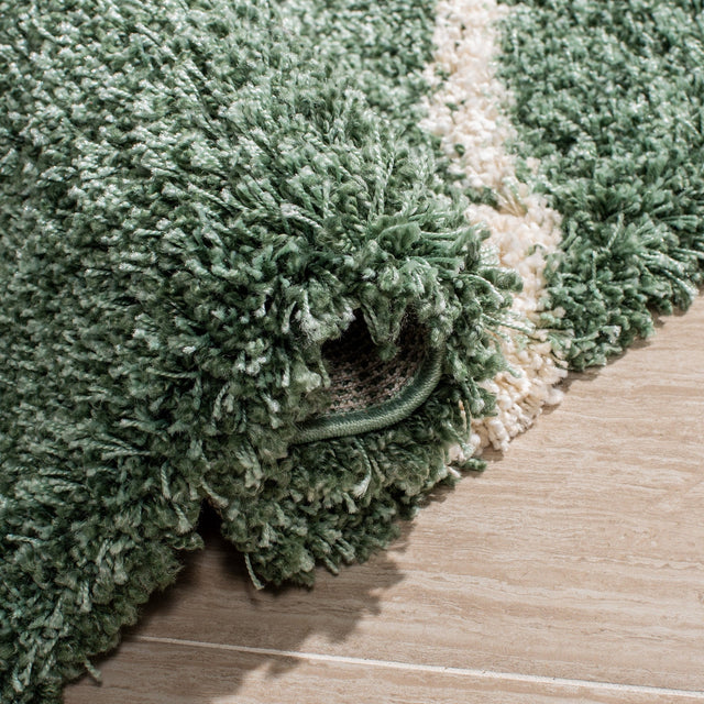 Safavieh Hudson Shag Sgh281Y Green/Ivory Rugs - Safavieh - sgh281y - 3