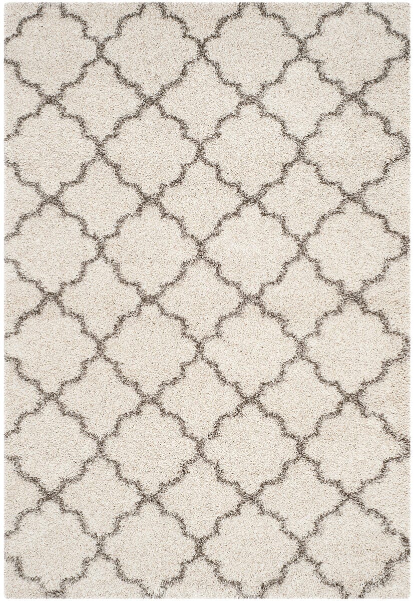 Safavieh Hudson Shag Sgh282A Ivory/Grey Rug - Safavieh - sgh282a - 2
