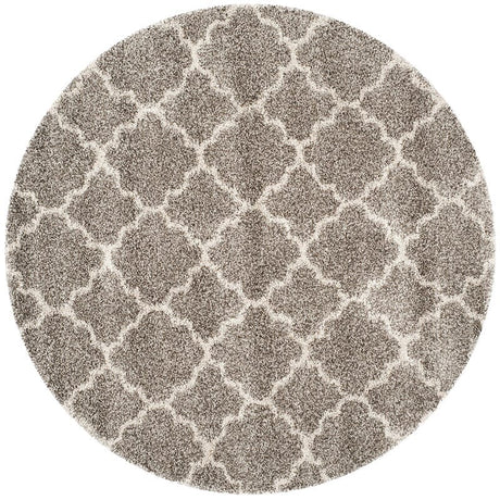 Safavieh Hudson Shag Sgh282B Grey/Ivory Rug - Safavieh - sgh282b - 7r