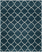 Safavieh Hudson Shag Sgh282L Slate Blue/Ivory Rug - Safavieh - sgh282l - 2