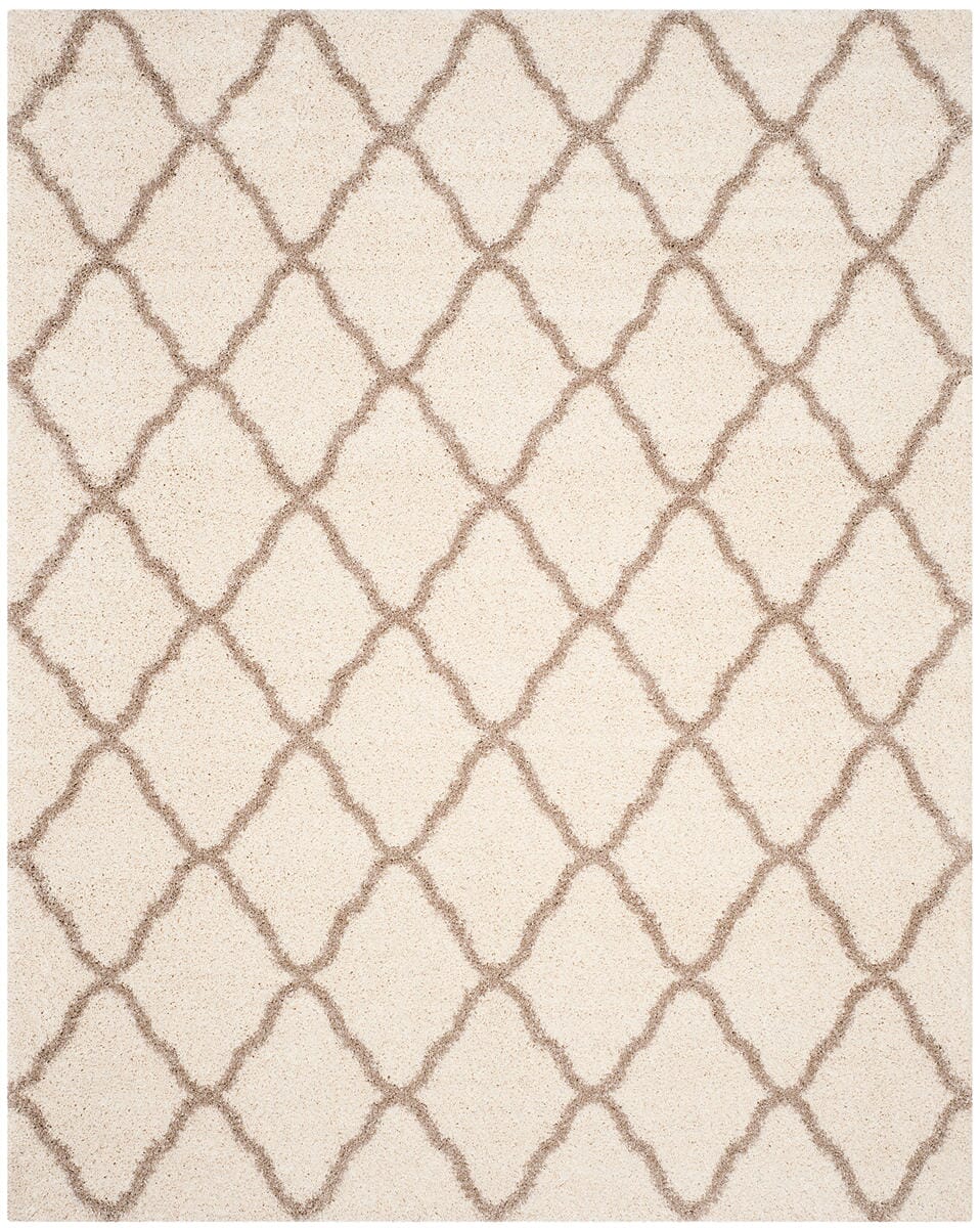 Safavieh Hudson Shag Sgh283D Ivory/Beige Rug - Safavieh - sgh283d - 3r