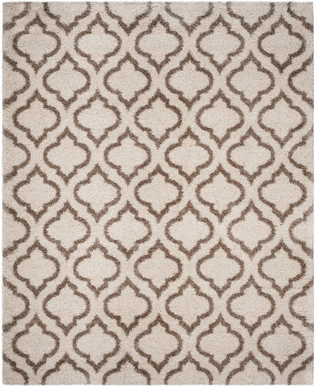 Safavieh Hudson Shag Sgh284D Ivory/Beige Rug - Safavieh - sgh284d - 3sq