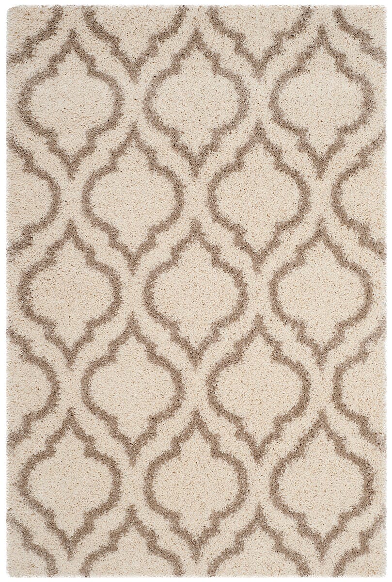 Safavieh Hudson Shag Sgh284D Ivory/Beige Rug - Safavieh - sgh284d - 3sq