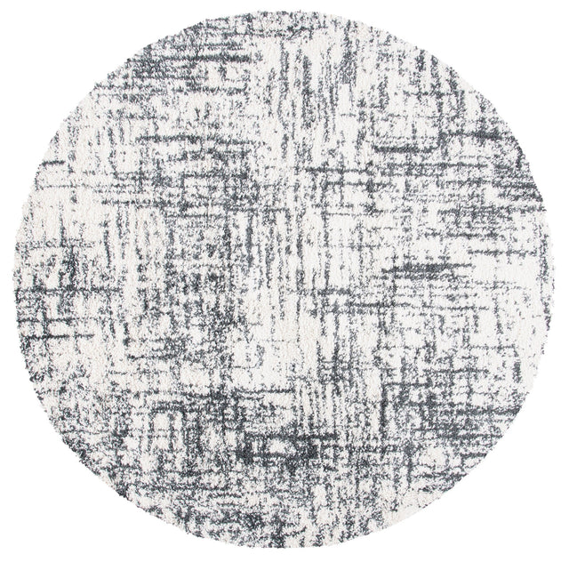 Safavieh Hudson Shag Sgh294A Ivory/Dark Grey Rugs - Safavieh - sgh294a - 7r