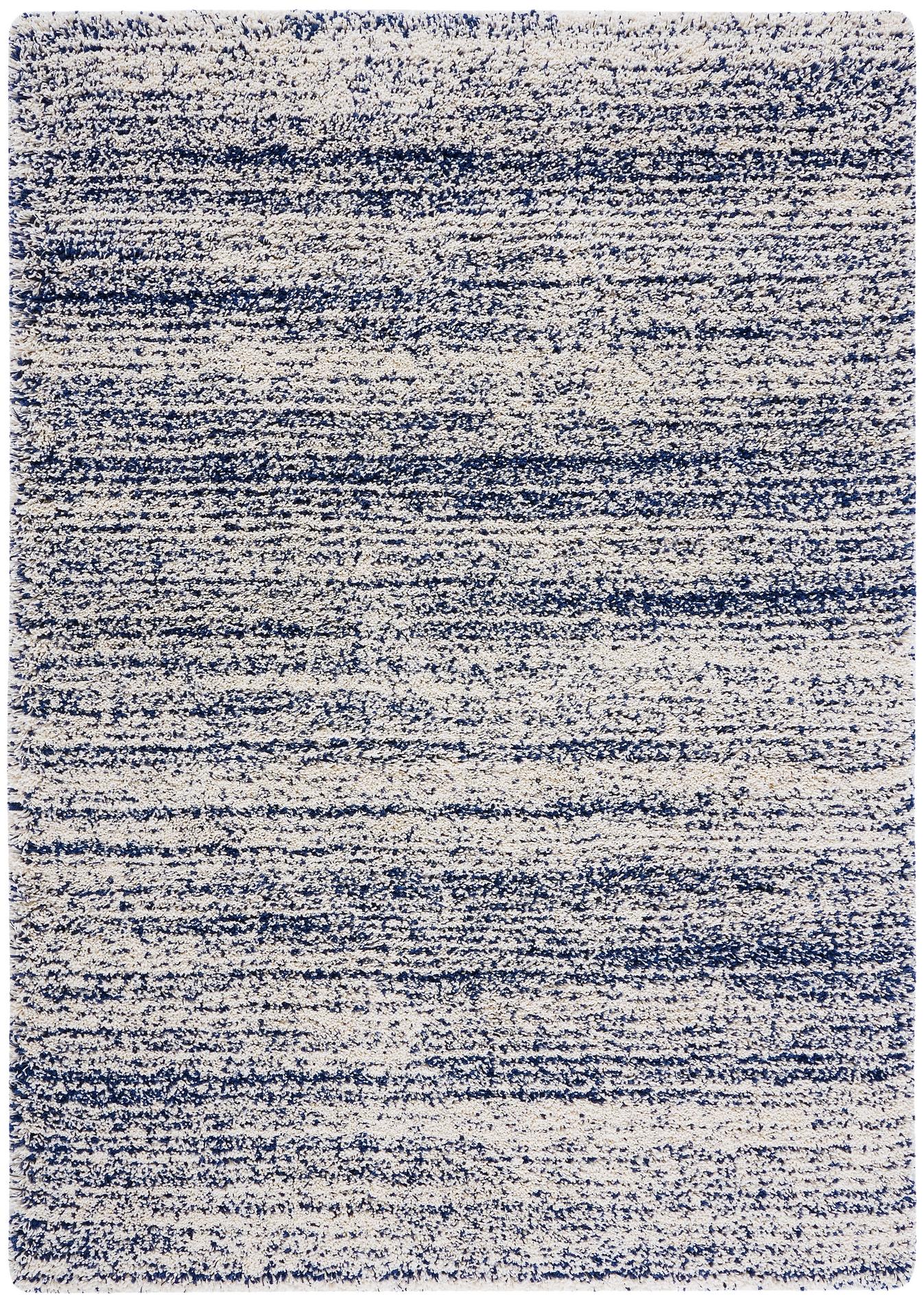 Safavieh Hudson Shag Sgh295A Ivory/Navy Rugs - Safavieh - sgh295a - 4