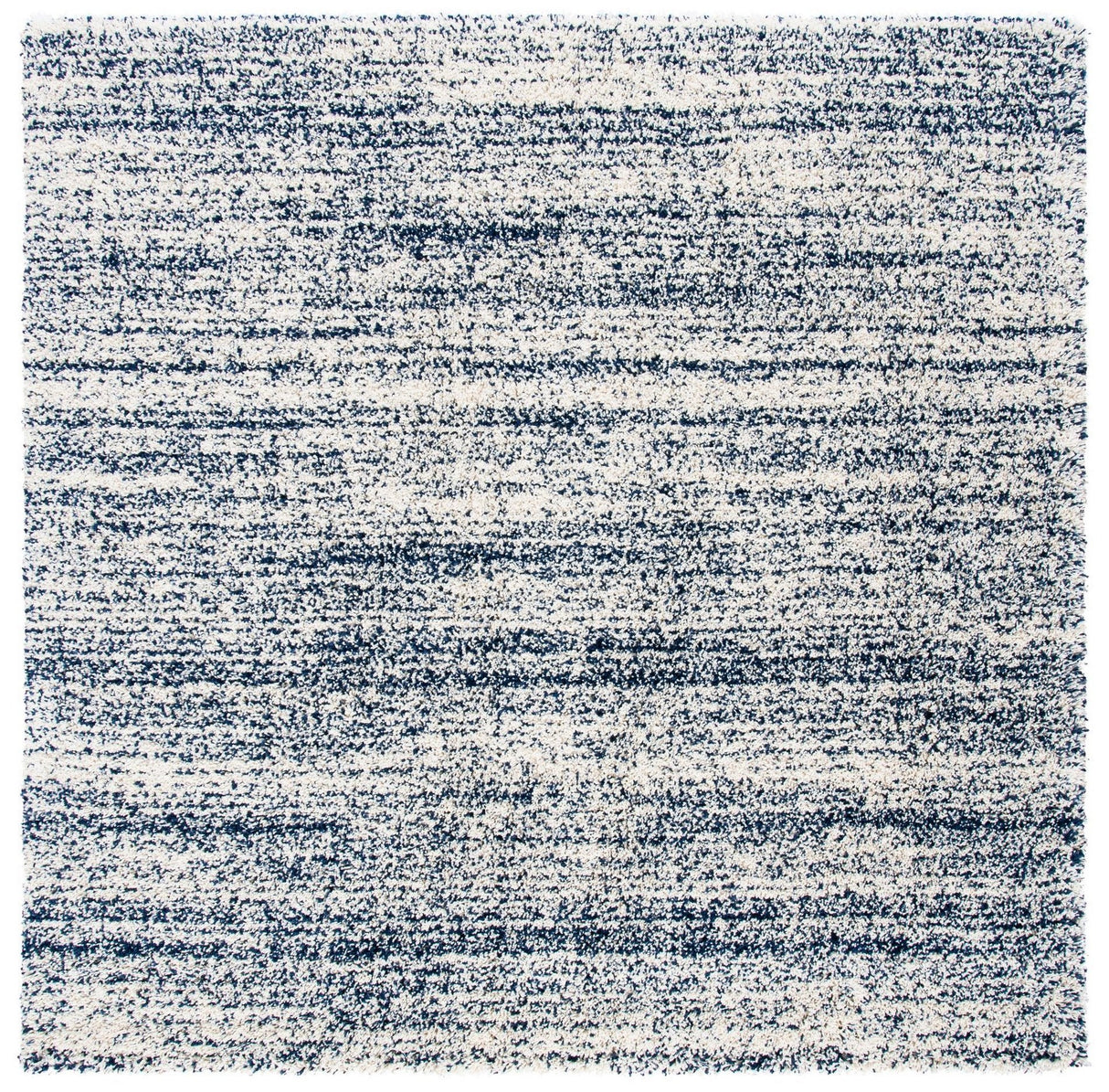 Safavieh Hudson Shag Sgh295A Ivory/Navy Rugs - Safavieh - sgh295a - 7sq