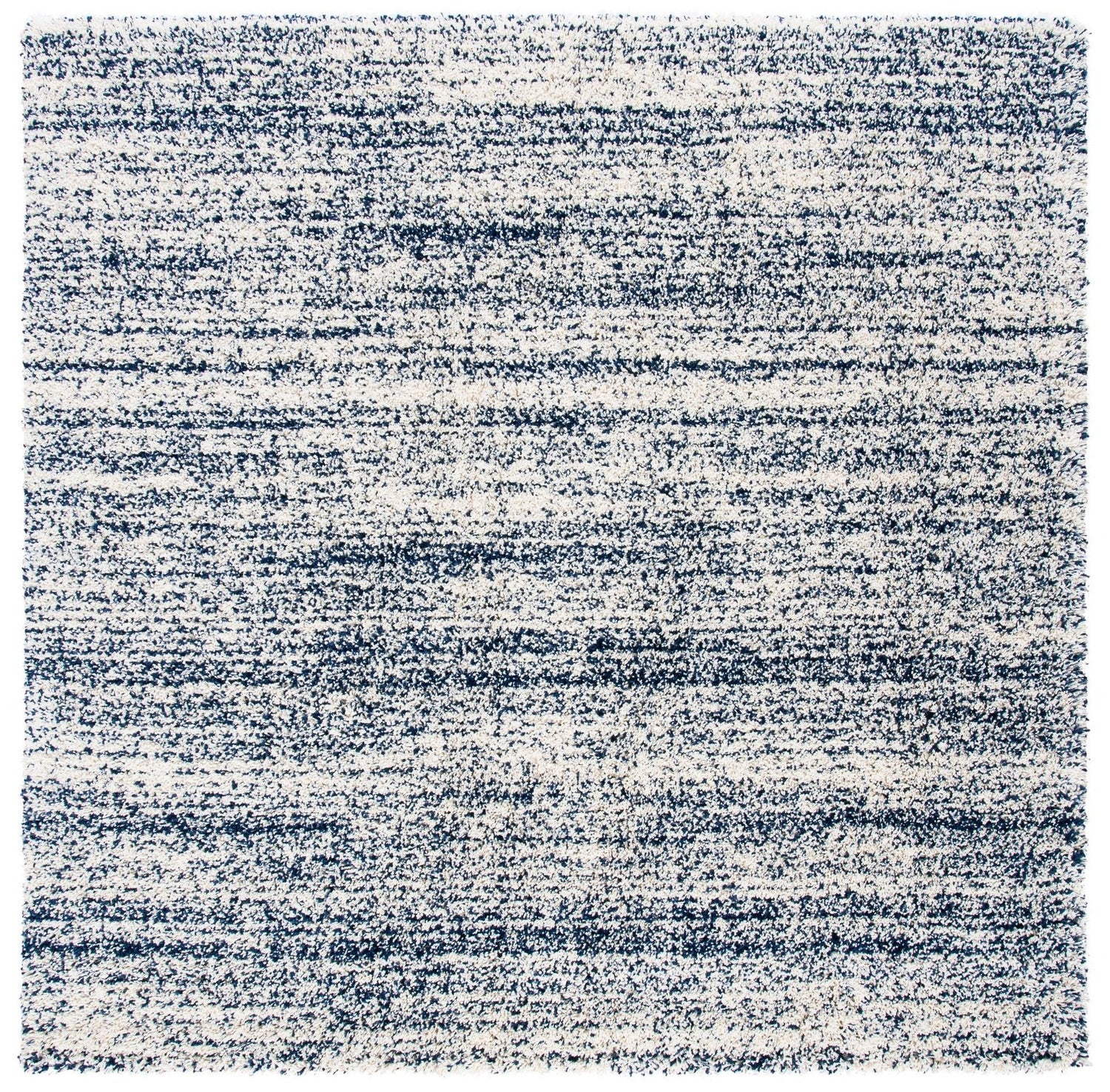 Safavieh Hudson Shag Sgh295A Ivory/Navy Rugs - Safavieh - sgh295a - 7sq
