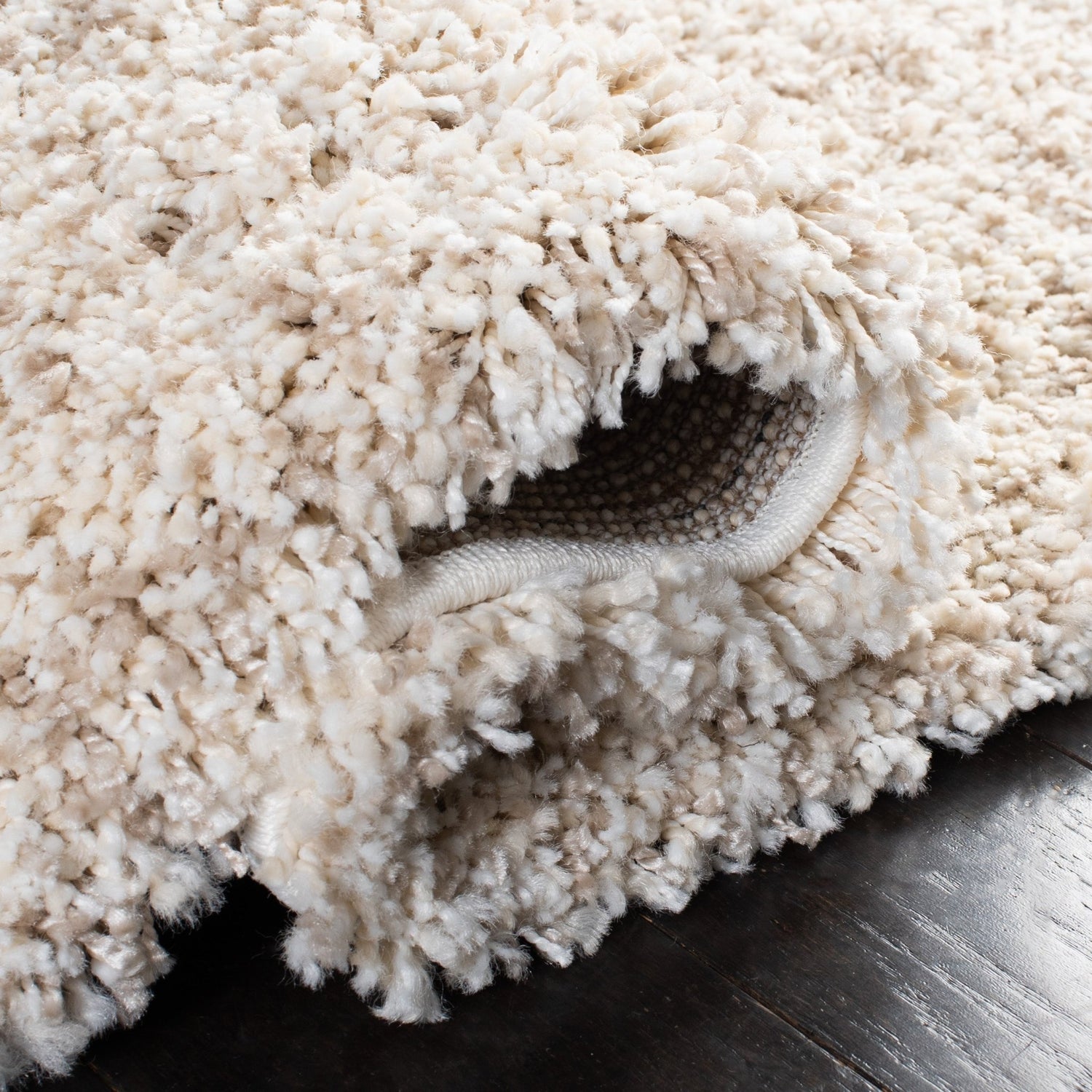 Safavieh Hudson Shag Sgh295C Ivory/Beige Rug - Safavieh - sgh295c - 7r