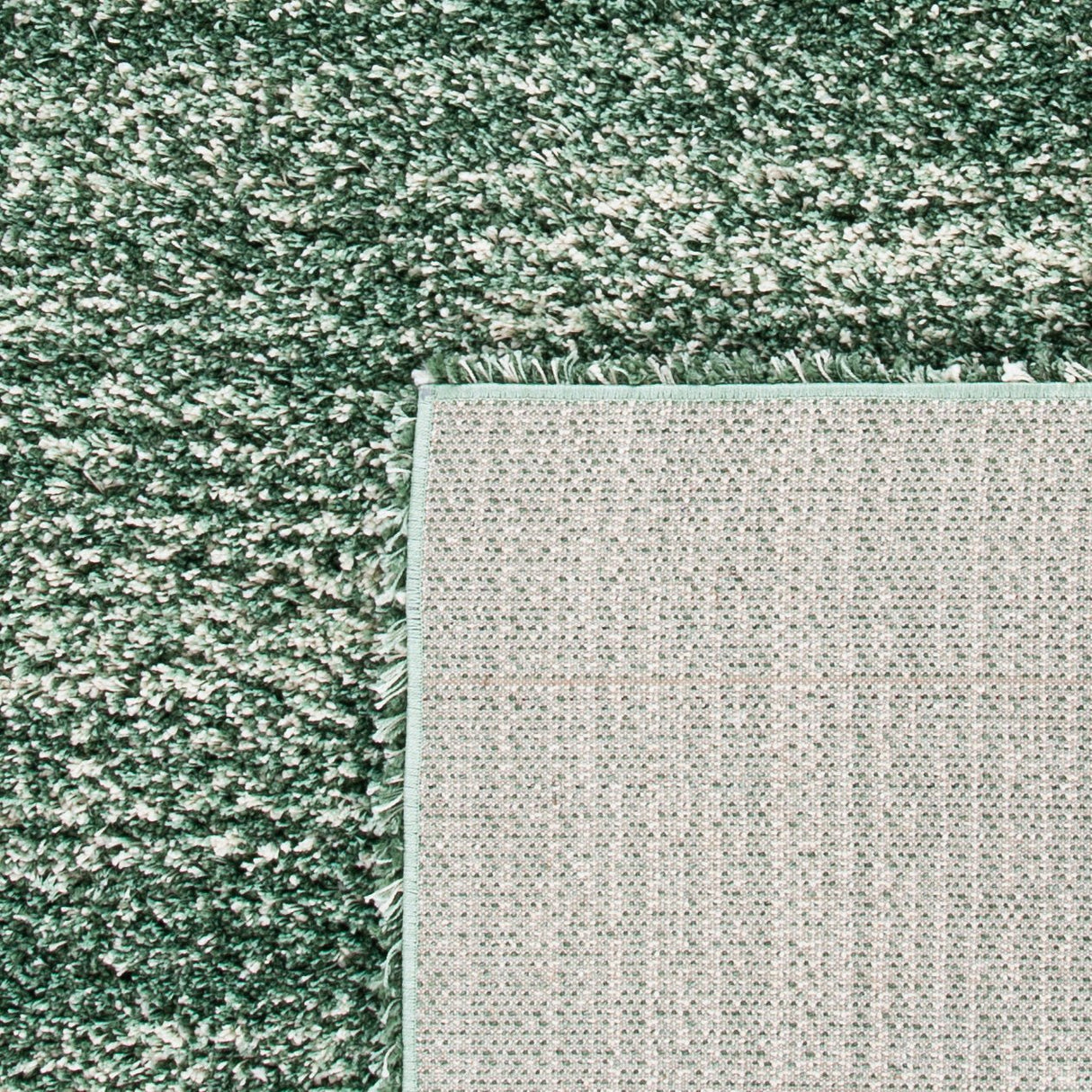 Safavieh Hudson Shag Sgh295E Green/Ivory Rugs - Safavieh - sgh295e - 7r