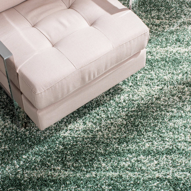 Safavieh Hudson Shag Sgh295E Green/Ivory Rugs - Safavieh - sgh295e - 7r