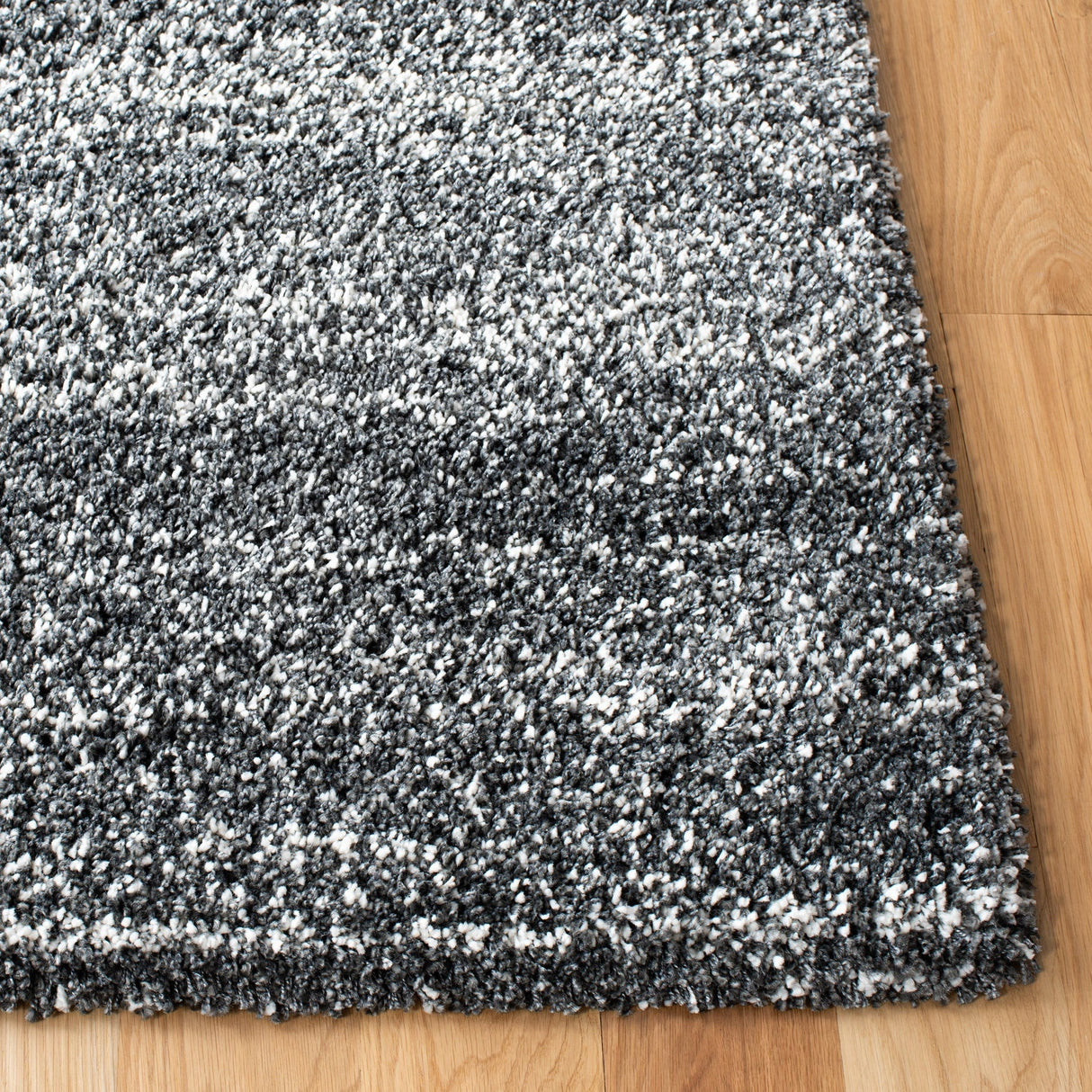 Safavieh Hudson Shag Sgh295F Dark Grey/Ivory Rugs - Safavieh - sgh295f - 7r