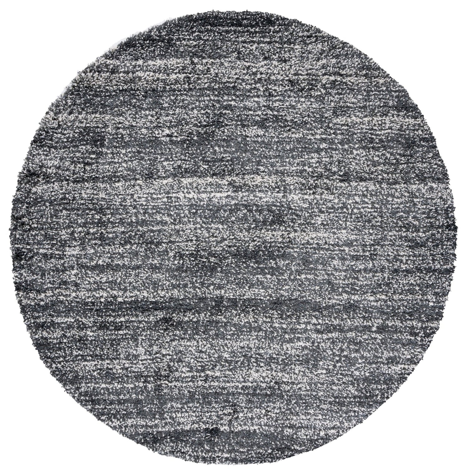 Safavieh Hudson Shag Sgh295F Dark Grey/Ivory Rugs - Safavieh - sgh295f - 7r