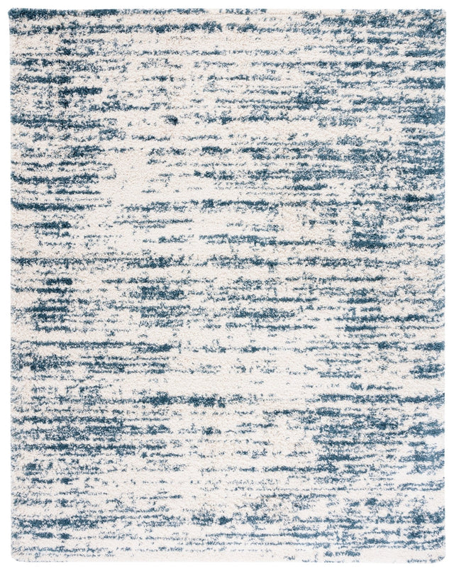 Safavieh Hudson Shag Sgh299A Ivory/Slate Blue Rugs - Safavieh - sgh299a - 7r