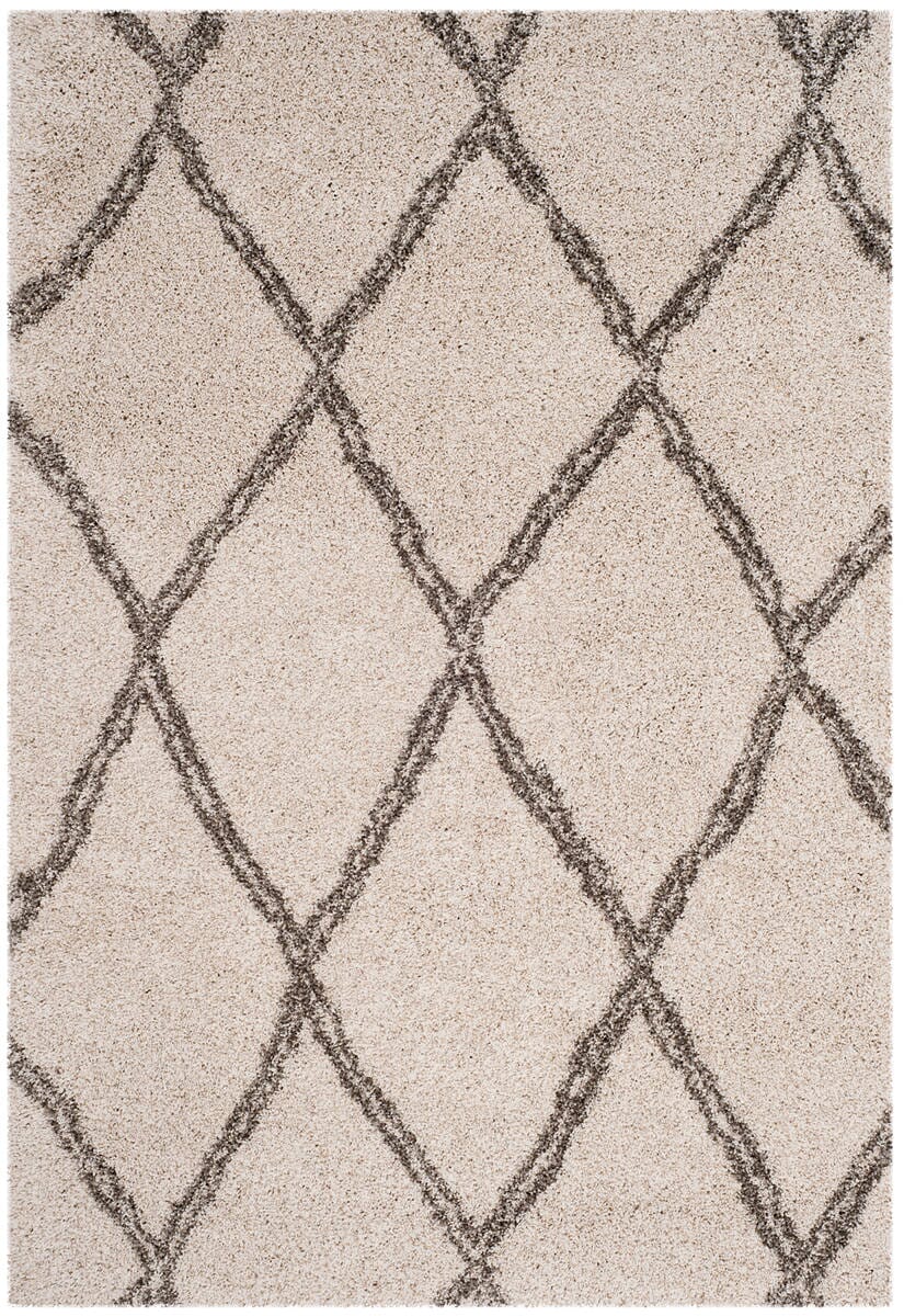 Safavieh Hudson Shag Sgh329A Ivory/Grey Rug - Safavieh - sgh329a - 2