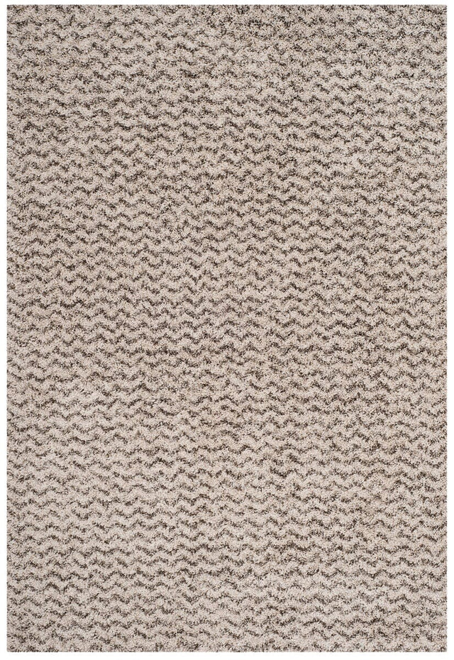 Safavieh Hudson Shag Sgh330A Ivory/Grey Rug - Safavieh - sgh330a - 2
